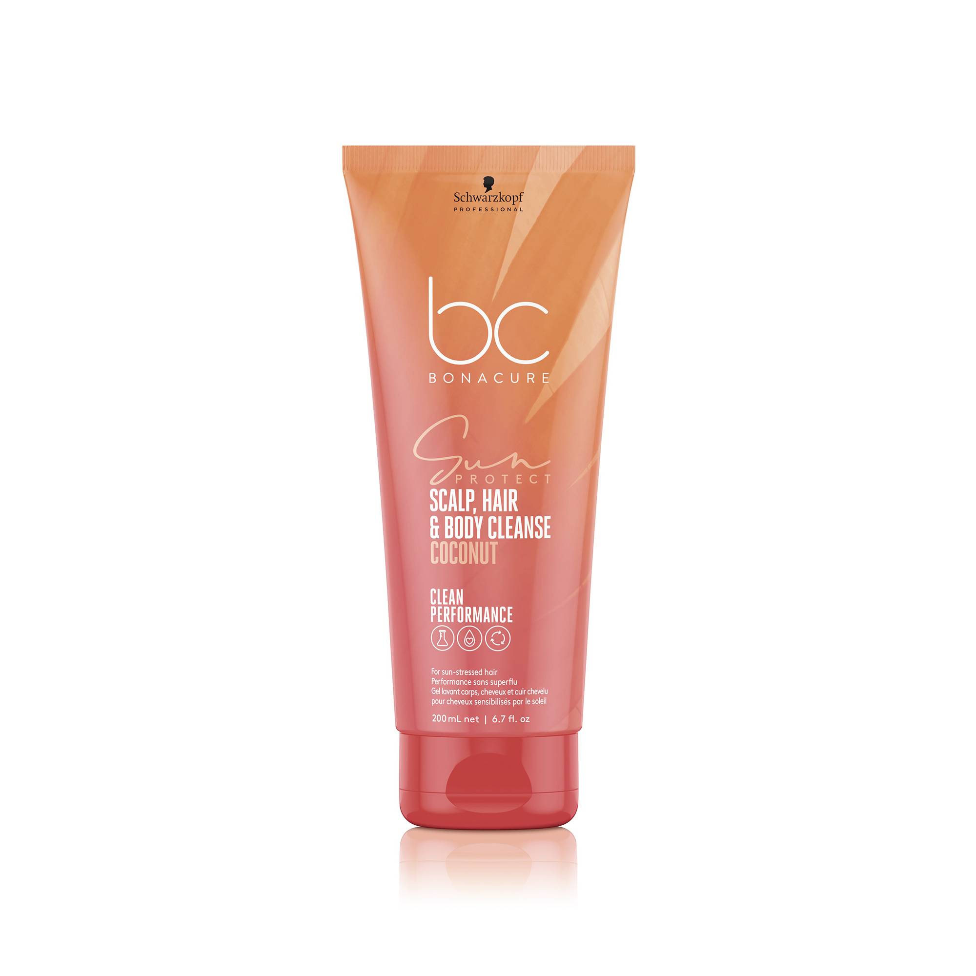 Gel lavant cheveux et corps Sun protect de la marque Schwarzkopf Professional Contenance 200ml - 1