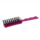 Brosse squelette Rose - 1 Brosse squelette Rose de la marque Coiffeo - 1