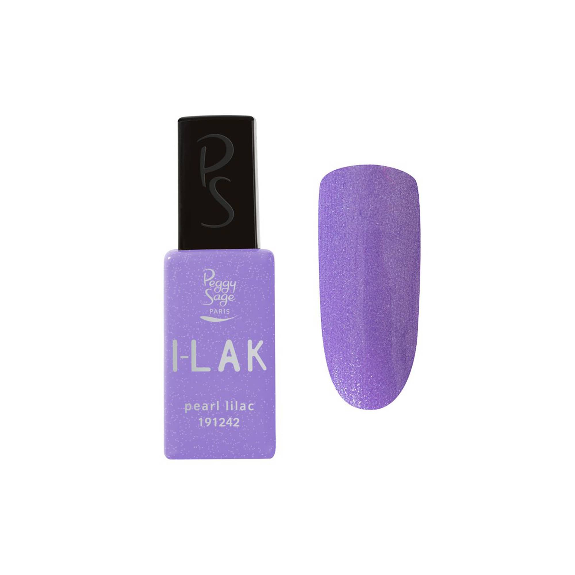 Vernis semi-permanent I-LAK soak off gel polish pearl lilac de la marque Peggy Sage Contenance 11ml - 1