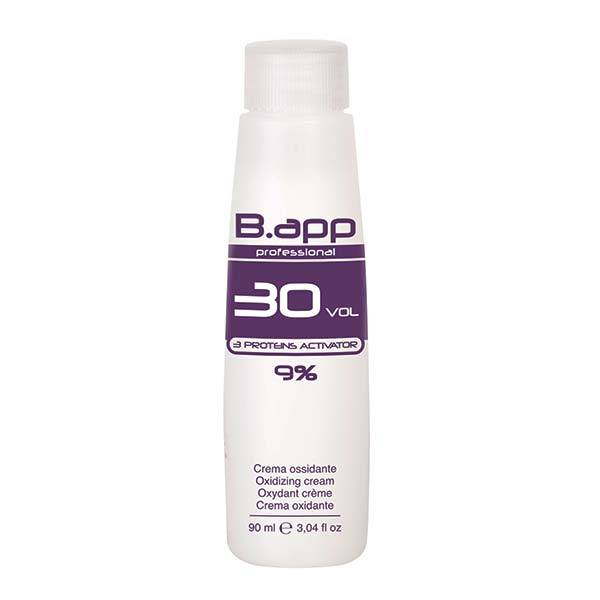 Oxydant 30 volumes de la marque B-App Contenance 90ml - 1