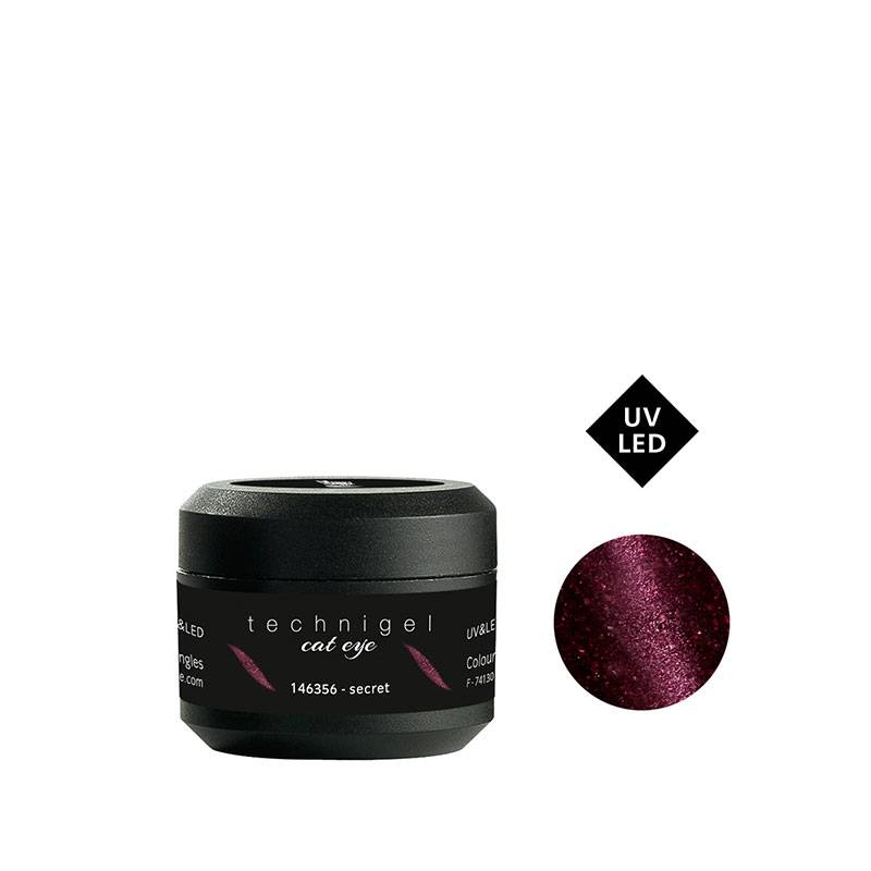 Gel couleur UV & LED Technigel - Cat eye Secret 5g de la marque Peggy Sage Contenance 5g - 1