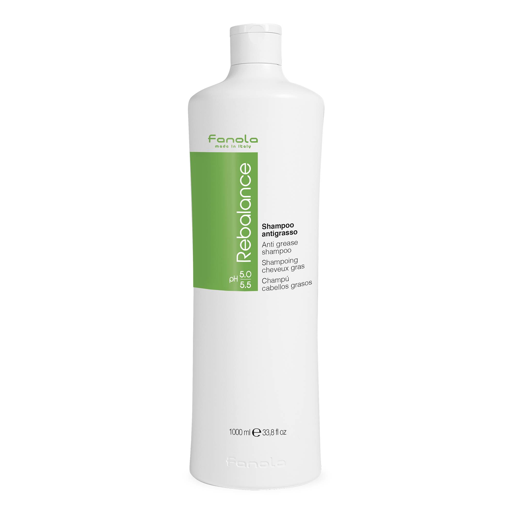 Shampooing cheveux gras Re-balance de la marque Fanola Contenance 1000ml - 1