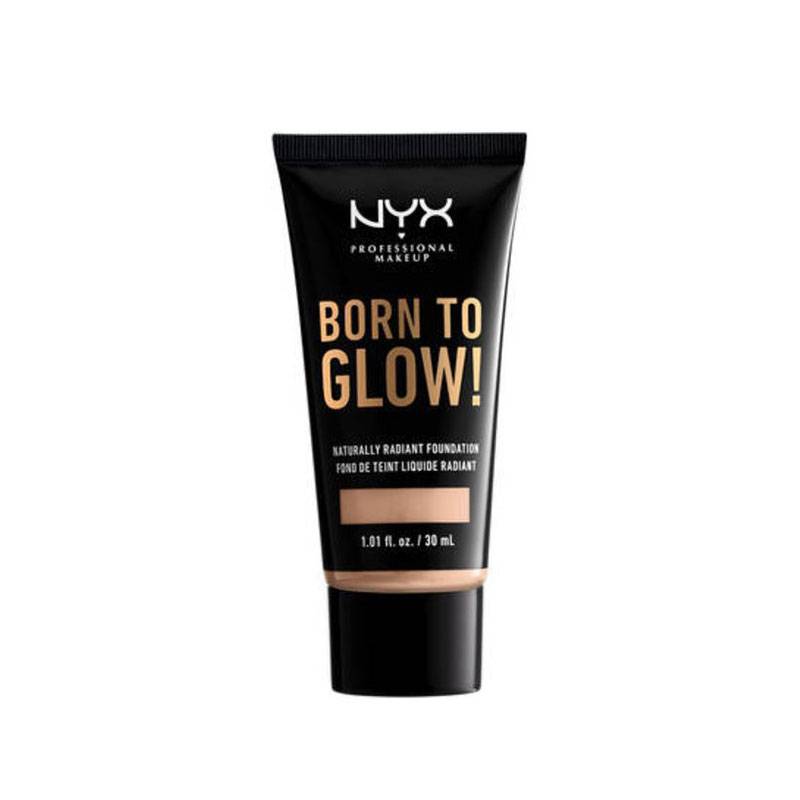 Fond de teint éclat Born to glow! Light de la marque NYX Professional Makeup Contenance 30ml - 1
