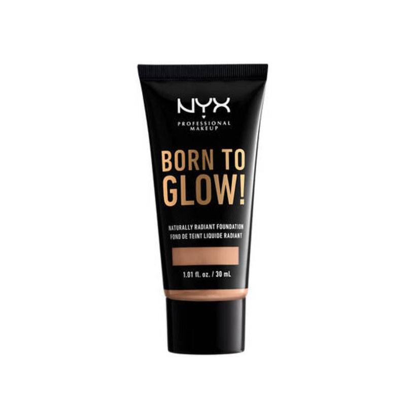 Fond de teint éclat Born to glow! Soft beige de la marque NYX Professional Makeup Contenance 30ml - 1