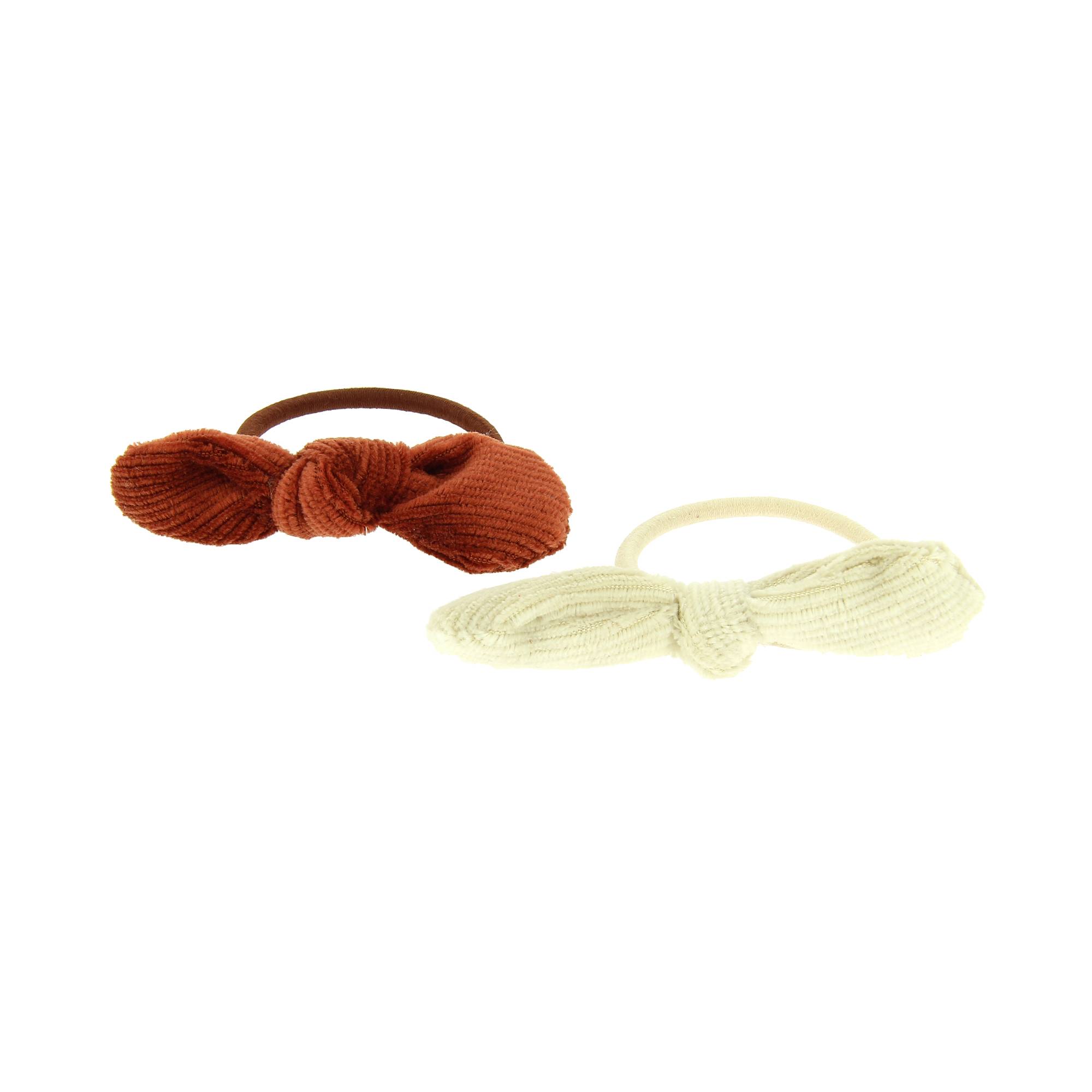 Set de 2 chouchous en velours enfant de la marque Bleu Libellule - 1