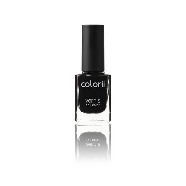 Vernis à ongles minéral Black addict de la marque Colorii Contenance 11ml - 1