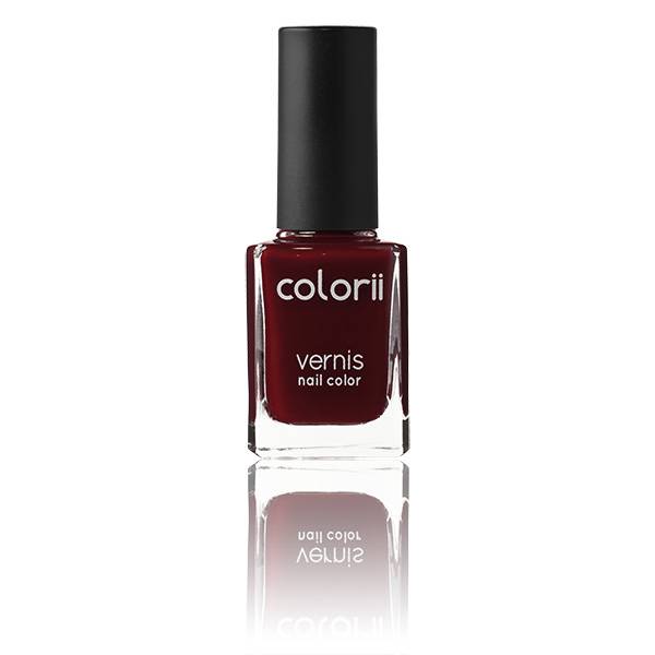 Vernis à ongles Red hot wine de la marque Colorii Contenance 11ml - 1
