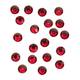 Strass per unghie SS5 - Crystal scarlet x20 del marchio Peggy Sage - 1