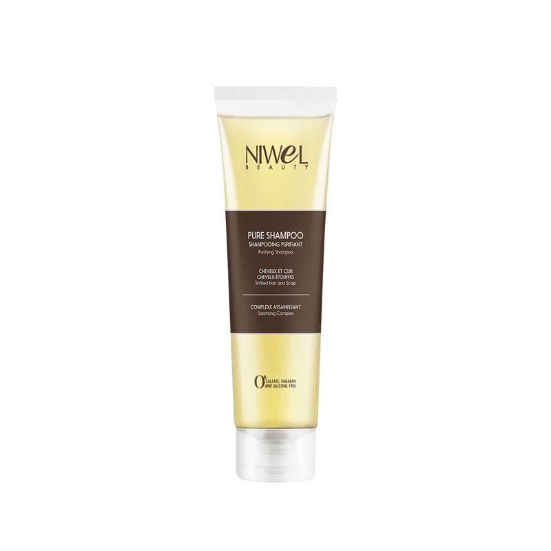 Shampooing purifiant cheveux et cuir chevelu étouffés - Pure Shampoo de la marque Niwel Beauty Contenance 250ml - 1