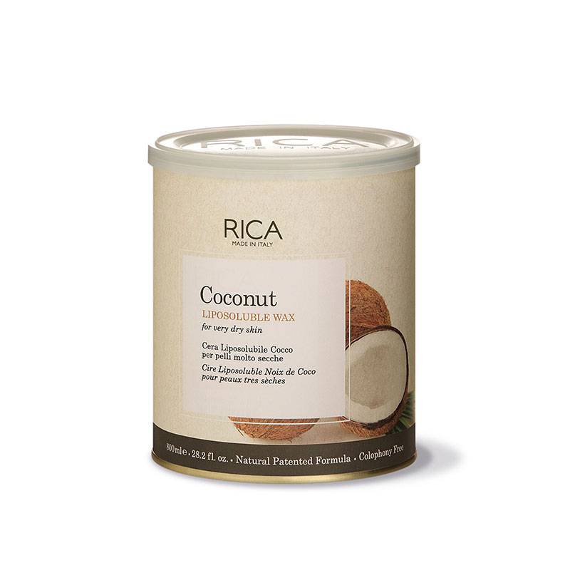 Cire liposoluble à la noix de Coco de la marque Rica Contenance 800ml - 1