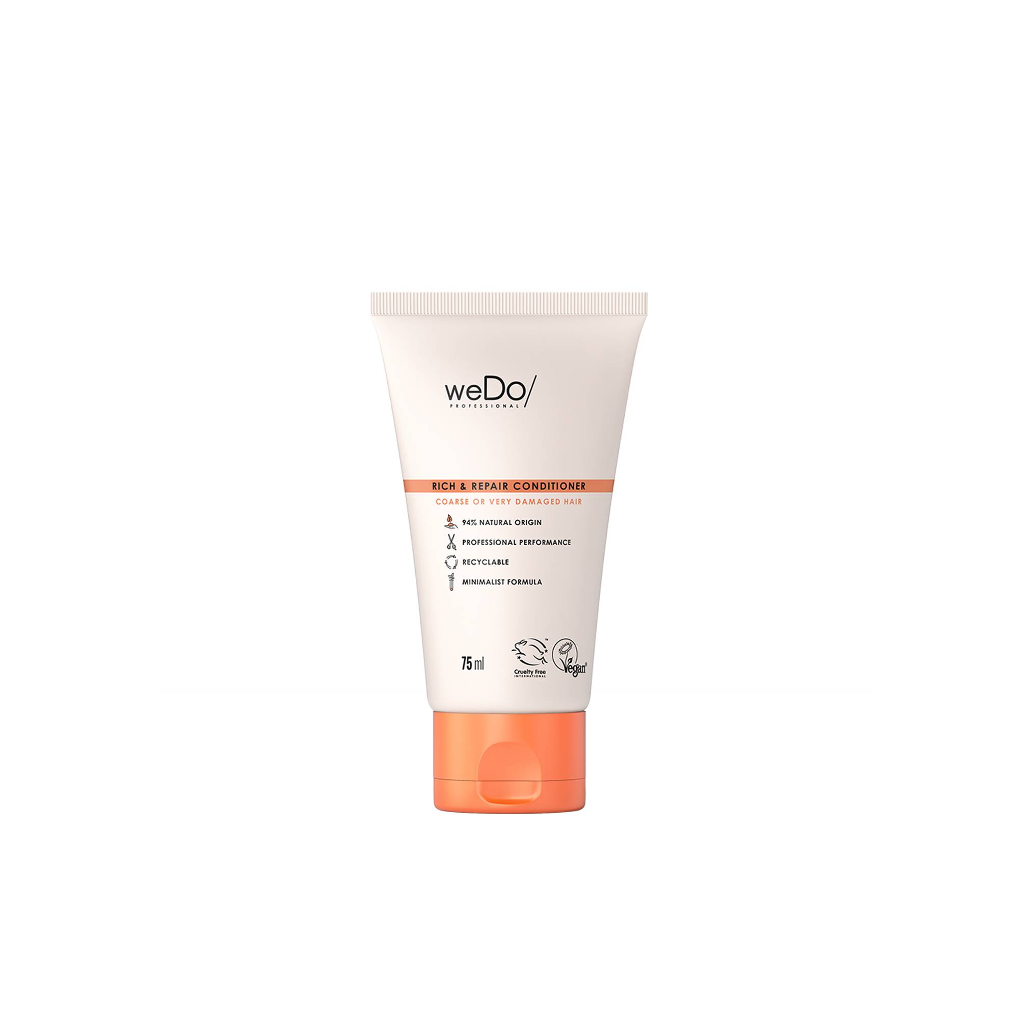 Après-shampoing riche et réparateur Rich & Repair de la marque weDo Professional Contenance 75ml - 1