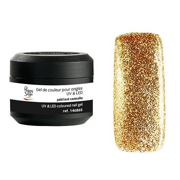 Gel de couleur UV&LED Color It - Pétillant Cannelle 5g de la marque Peggy Sage Contenance 5g - 1