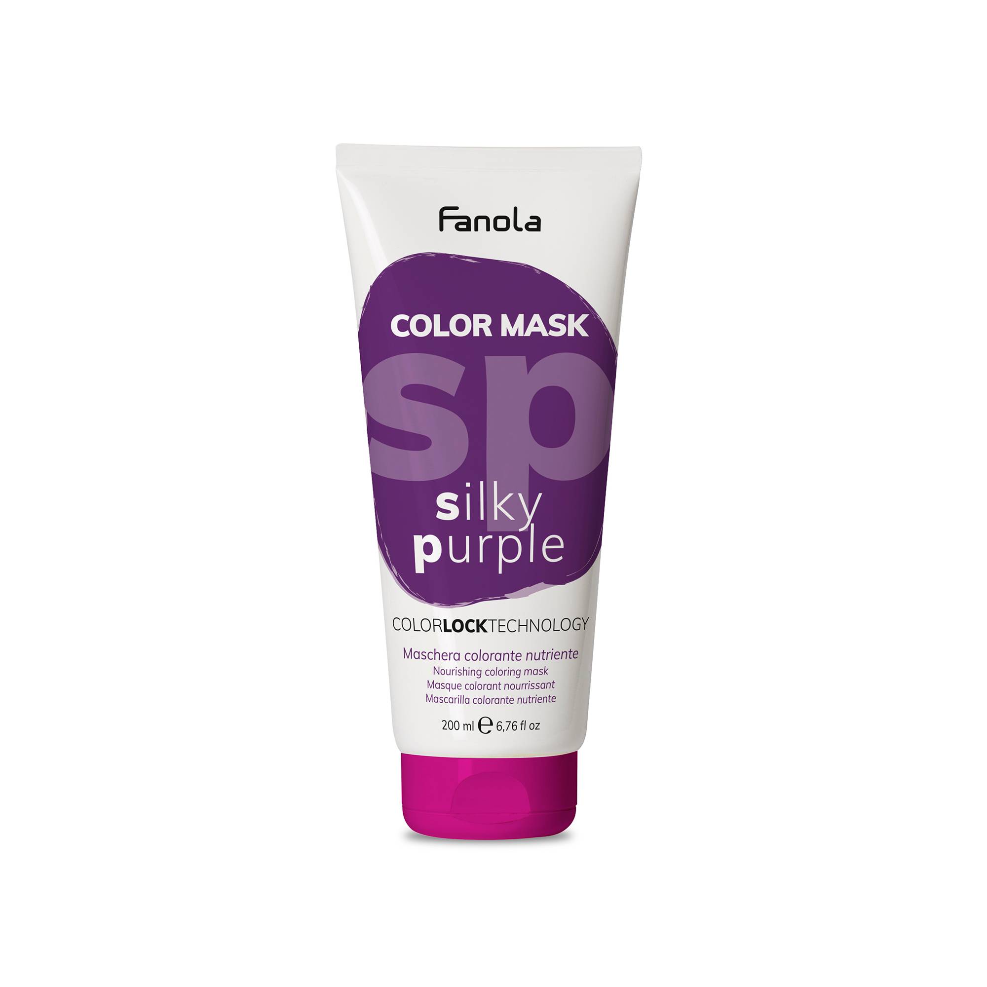 Masque colorant Color Mask silky purple de la marque Fanola Contenance 200ml - 1