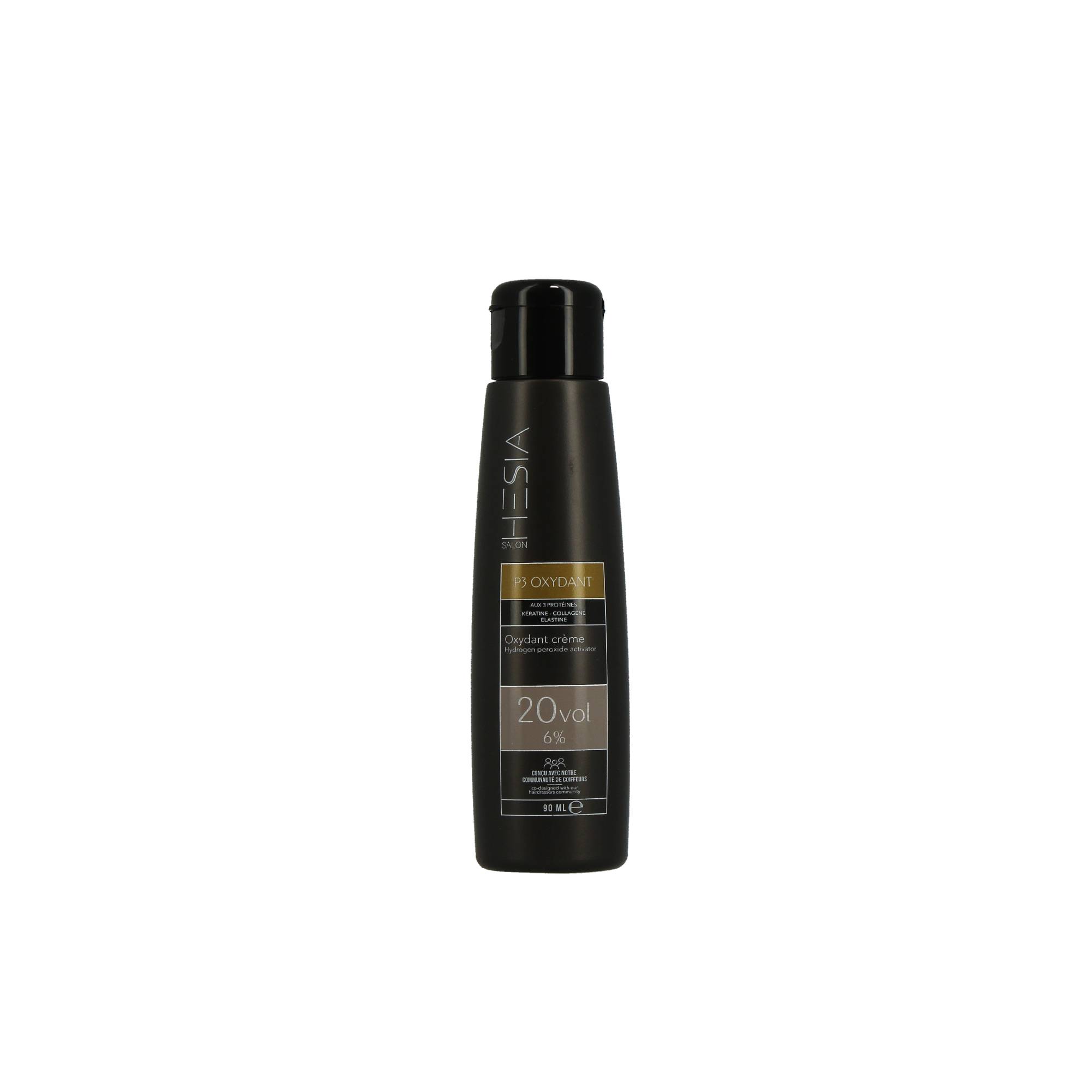 P3 oxydant crème mini - 20vol de la marque HESIA Salon Contenance 90ml - 1