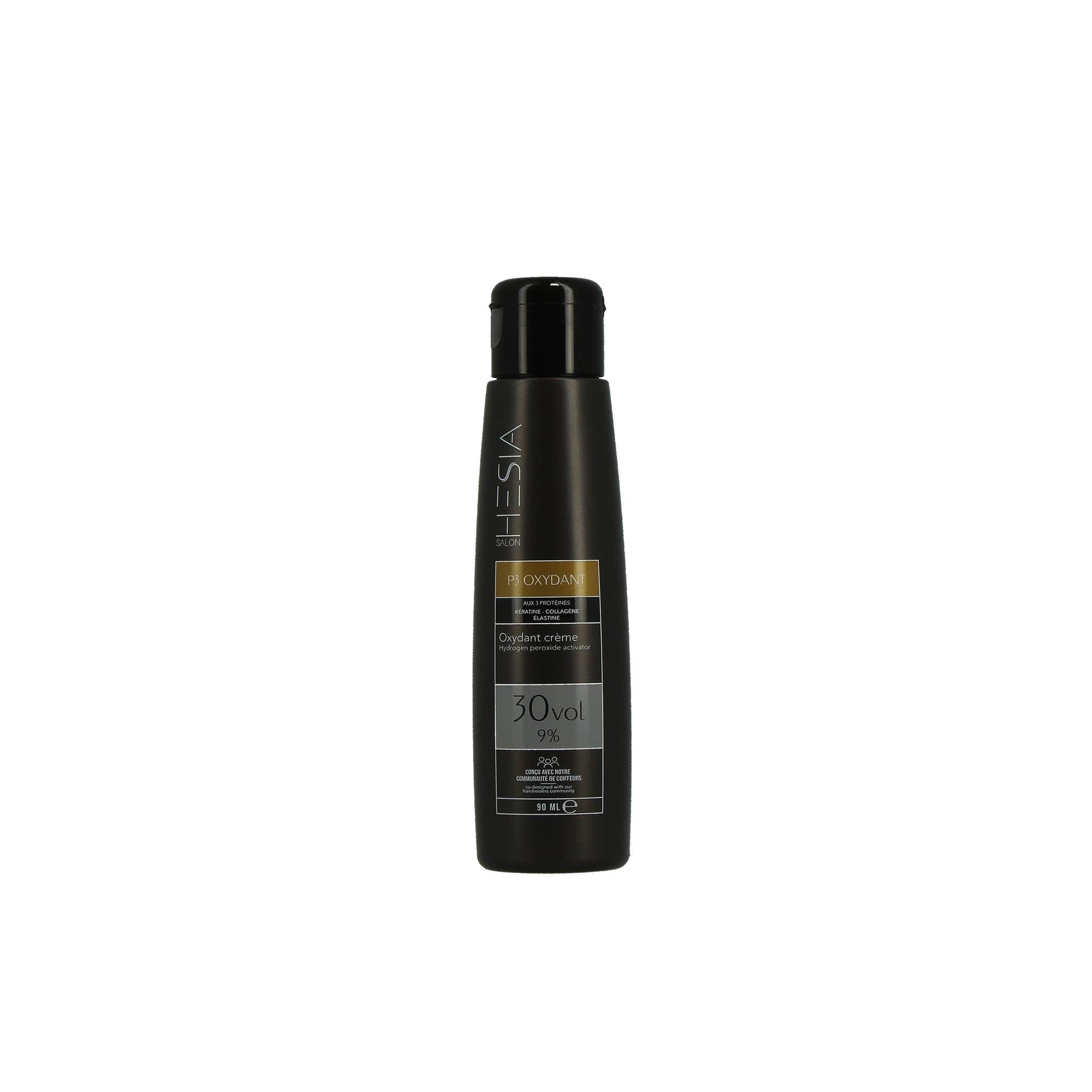 P3 oxydant crème mini - 30vol de la marque HESIA Salon Contenance 90ml - 1