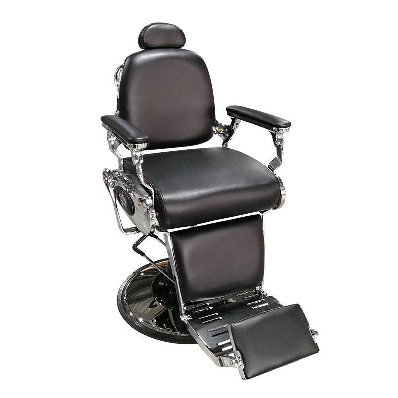Fauteuil barbier vintage Noir de la marque Pure Men Tolerance - 1