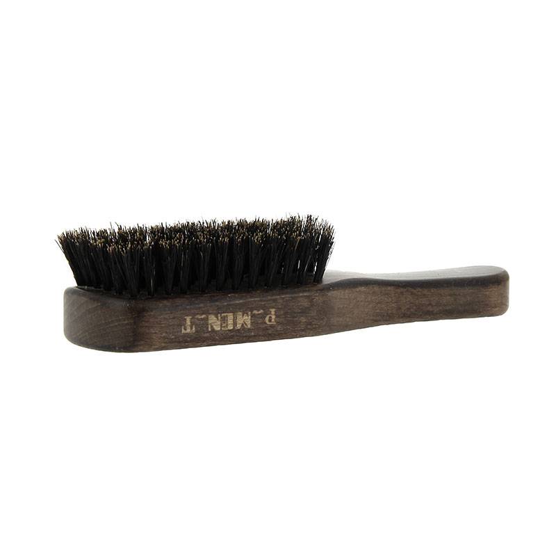 Brosse large en bois d'hêtre et poils de sanglier 8 rangs de la marque Pure Men Tolerance - 1