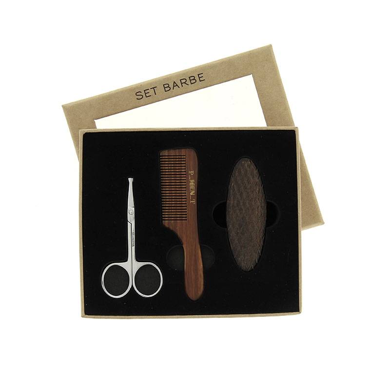 Set de barbe ciseaux - peigne - brosse de la marque Pure Men Tolerance - 1