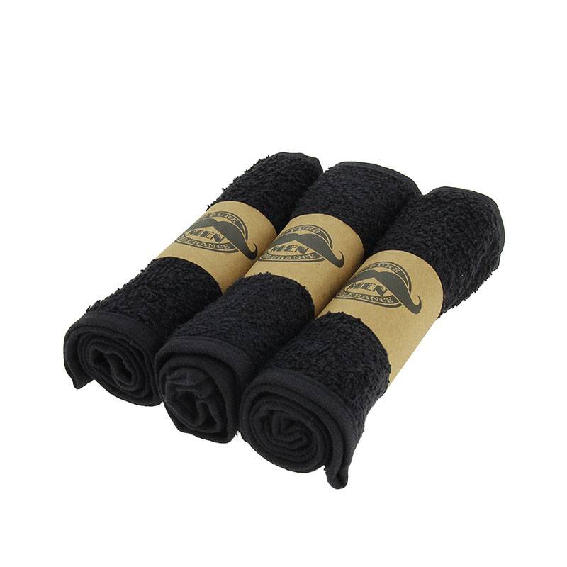 Lot De 4 Serviettes De Cuisine En Coton Éponge | Absorbantes, Lavables | Design Rayé Et Uni | 40x71 Cm