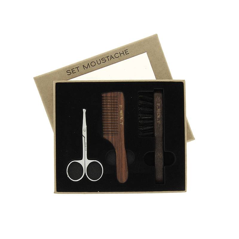 Set moustache - ciseaux - peigne - brosse de la marque Pure Men Tolerance - 1
