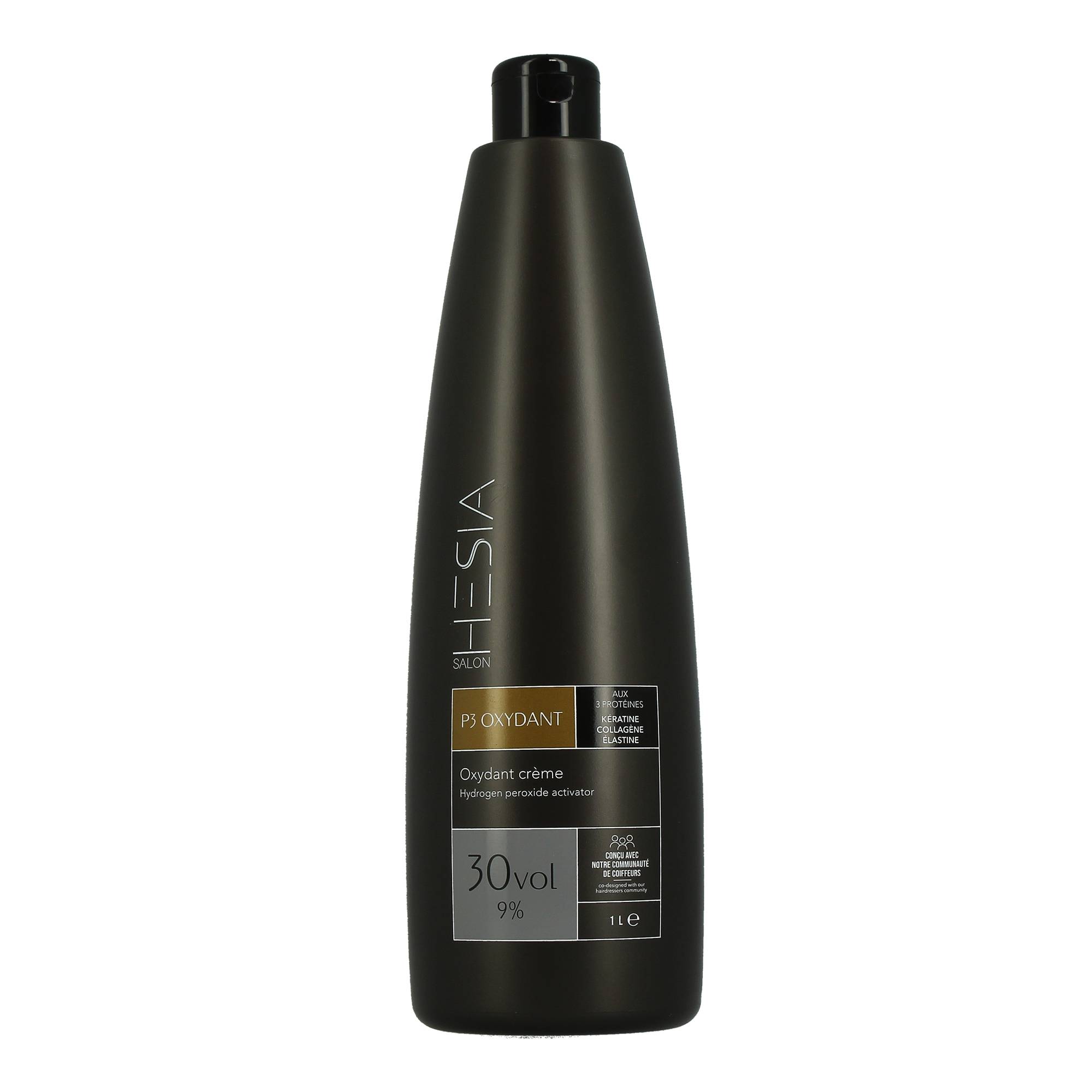 P3 Oxydant crème - 30vol de la marque HESIA Salon Contenance 1000ml - 1