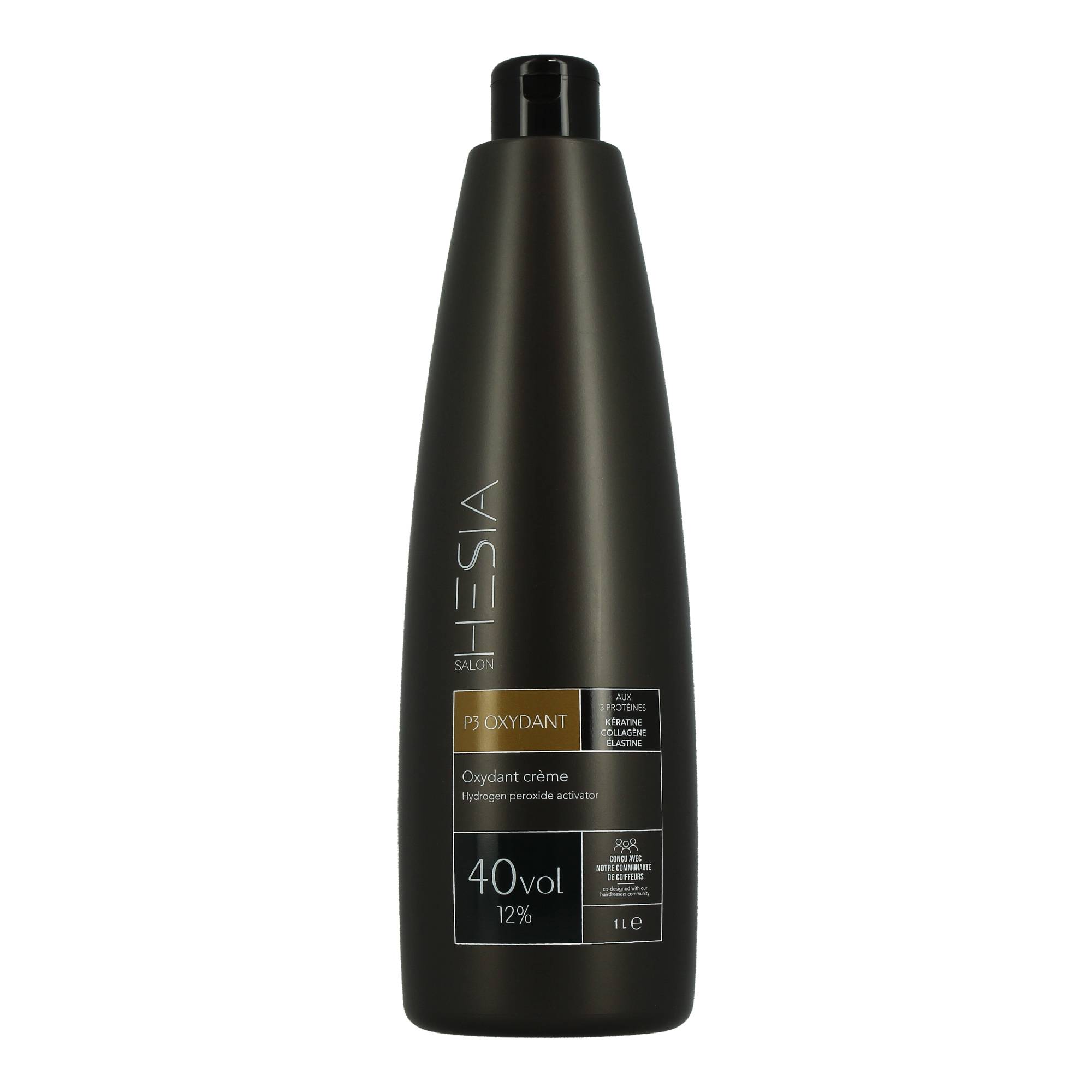 P3 Oxydant crème - 40vol de la marque HESIA Salon Contenance 1000ml - 1