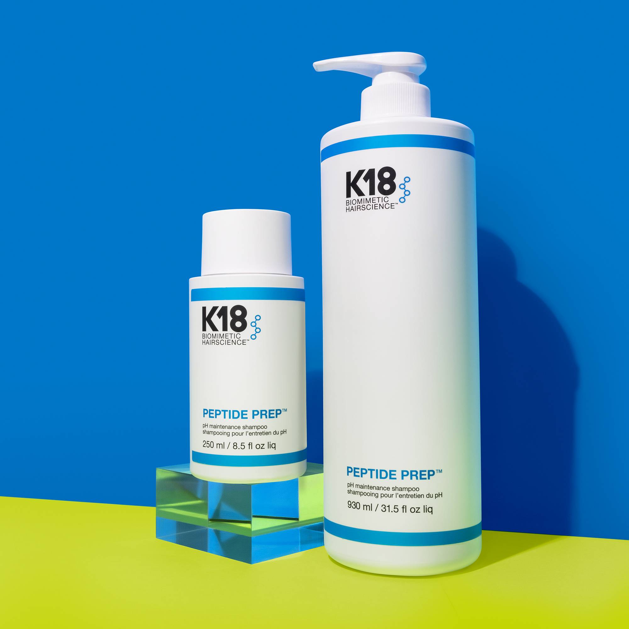 Shampoing entretien pH Peptide Prep™ de la marque K18 Biomimetic HairScience Contenance 250ml - 5