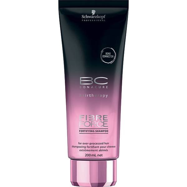 Shampooing fortifiant Bond Connector Fibre Force de la marque Schwarzkopf Professional Contenance 200ml - 1