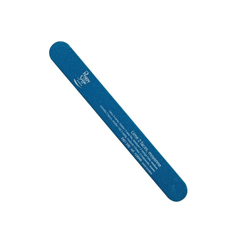 Lime à ongles 2 faces 240-240 - grain moyen Bleue de la marque Peggy Sage - 1