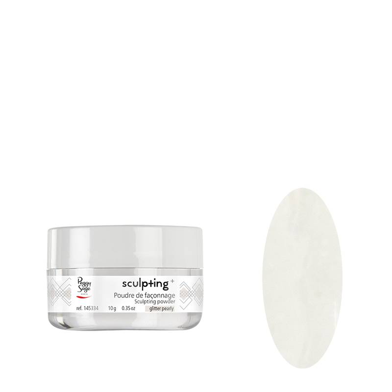 Poudre de façonnage Arty Glitter pearly de la marque Peggy Sage Contenance 10g - 1