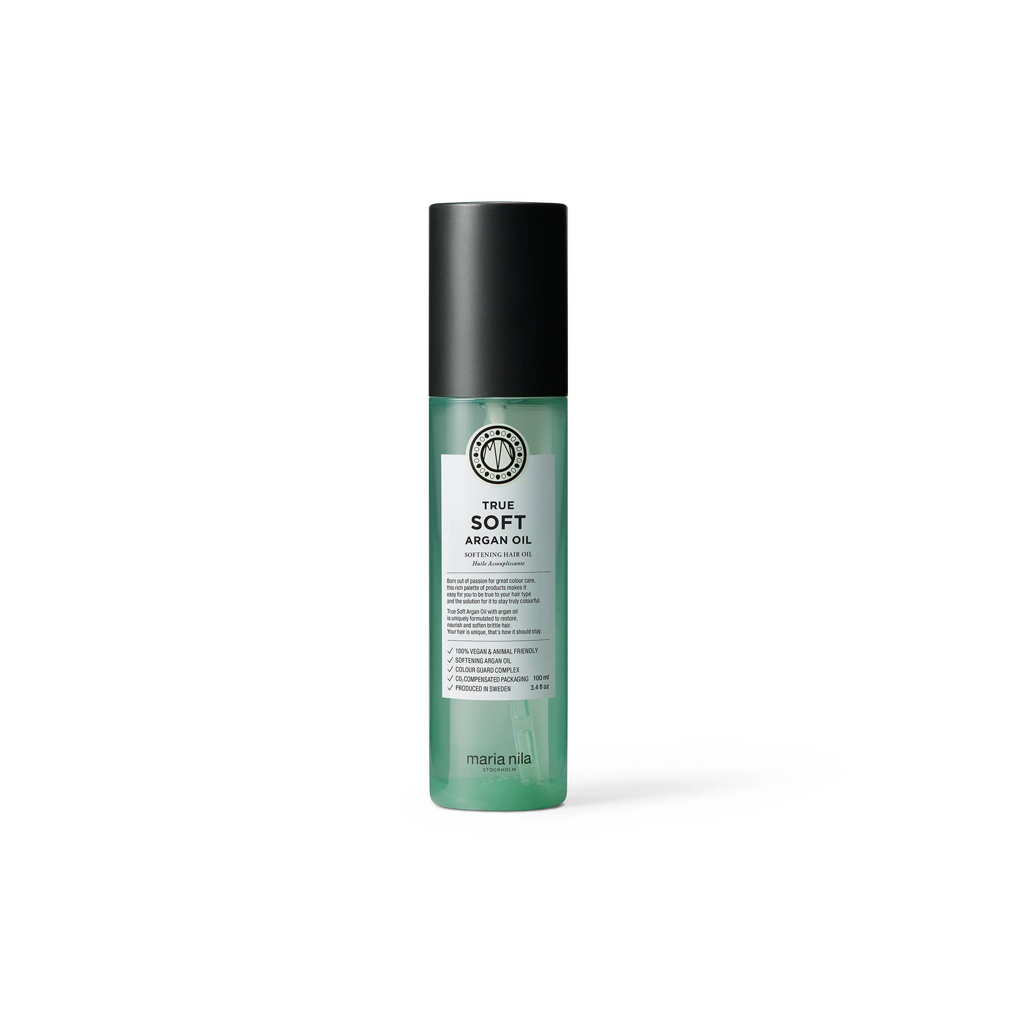 Huile d'argan nourrissante True Soft de la marque Maria Nila Contenance 100ml - 1