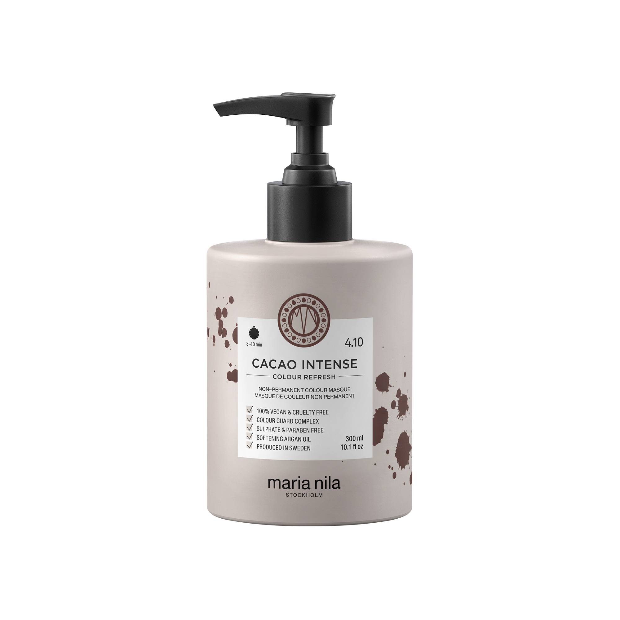 Masque repigmentant Colour Refresh 4.10 Cacao Intense de la marque Maria Nila Contenance 300ml - 1