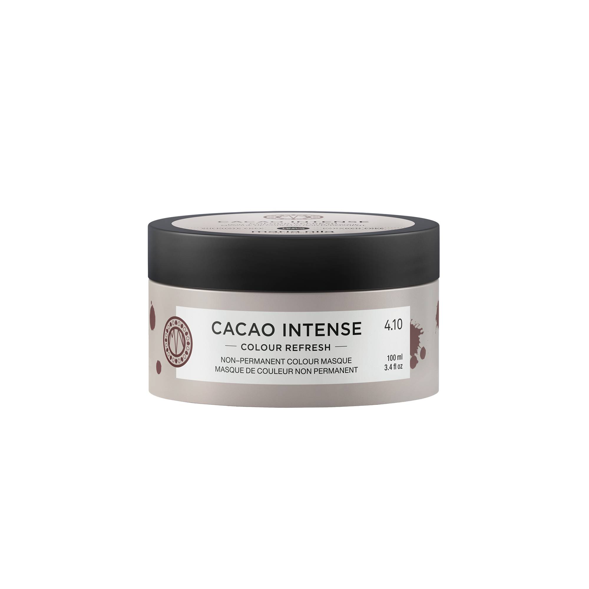 Masque repigmentant Colour Refresh 4.10 Cacao intense de la marque Maria Nila Contenance 100ml - 1