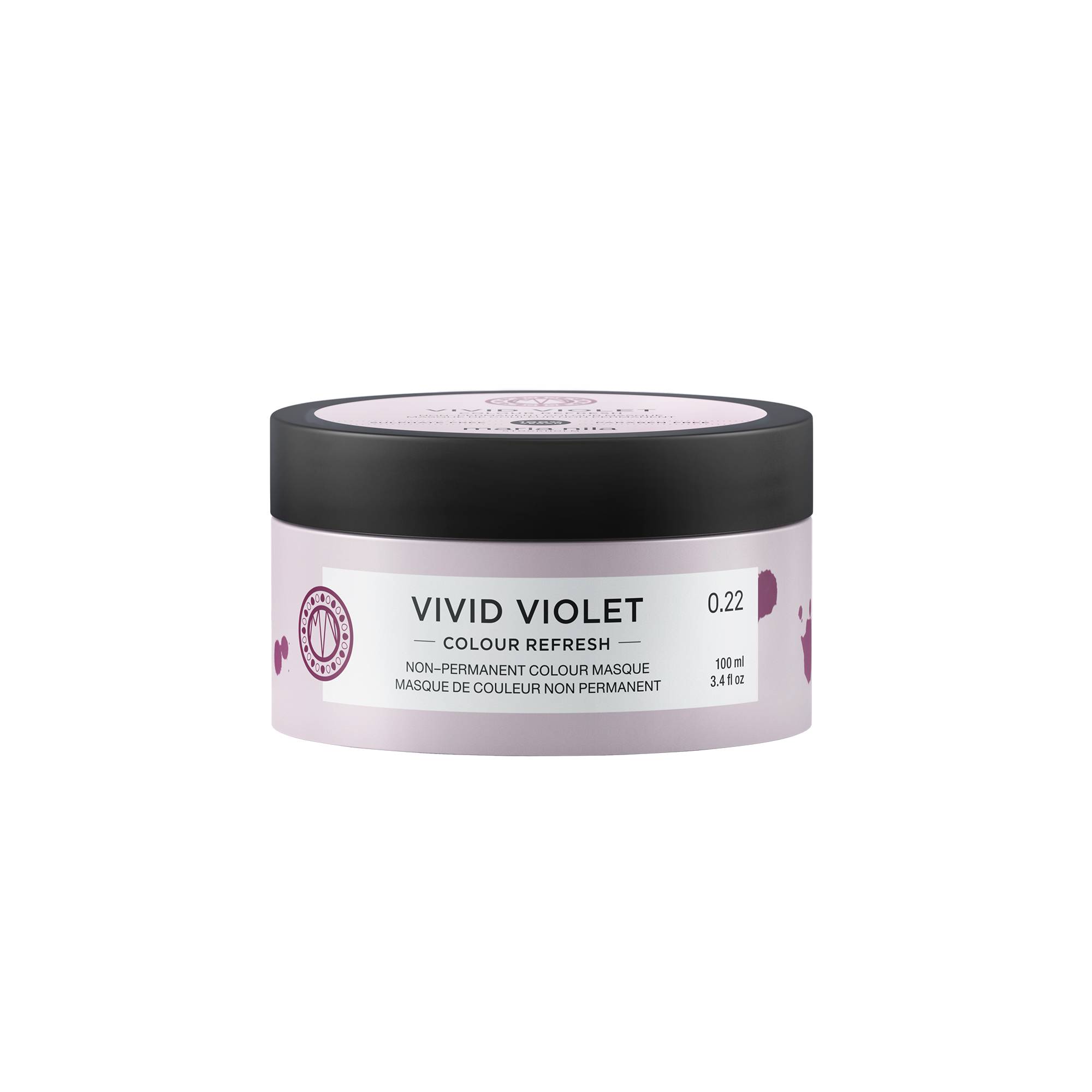 Masque repigmentant Colour Refresh 0.22 Vivid violet de la marque Maria Nila Contenance 100ml - 1