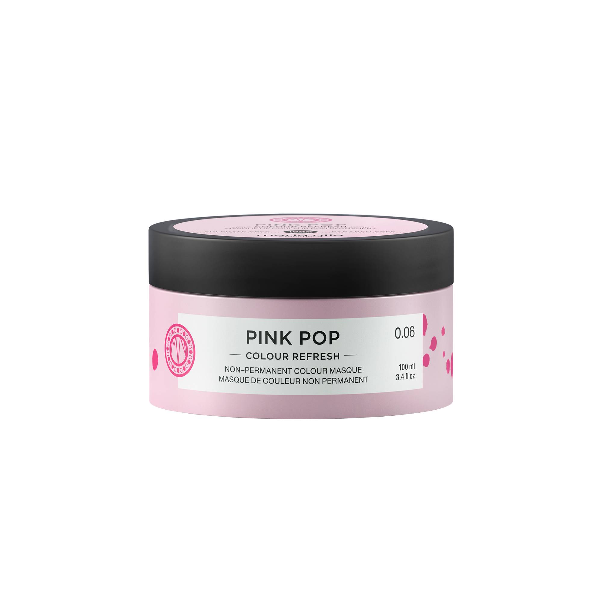 Masque repigmentant Colour Refresh 0.06 Pink pop de la marque Maria Nila Contenance 100ml - 1