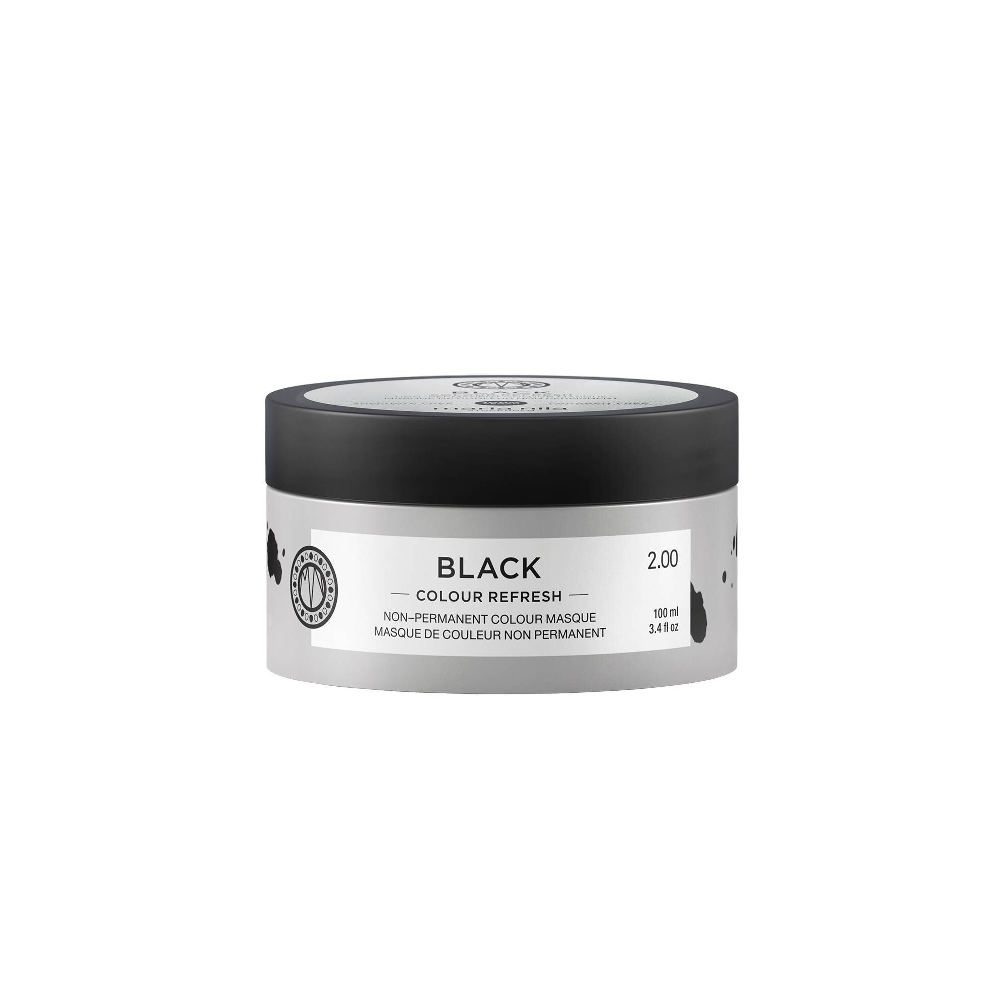 Masque repigmentant Colour Refresh 2.00 Black de la marque Maria Nila Contenance 100ml - 1