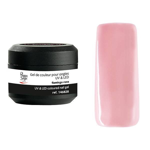 Gel de couleur UV & LED Technigel Color It Flamingo rose de la marque Peggy Sage - 1