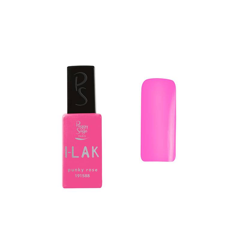 Vernis semi-permanent I-LAK - Punky rose de la marque Peggy Sage Contenance 11ml - 1