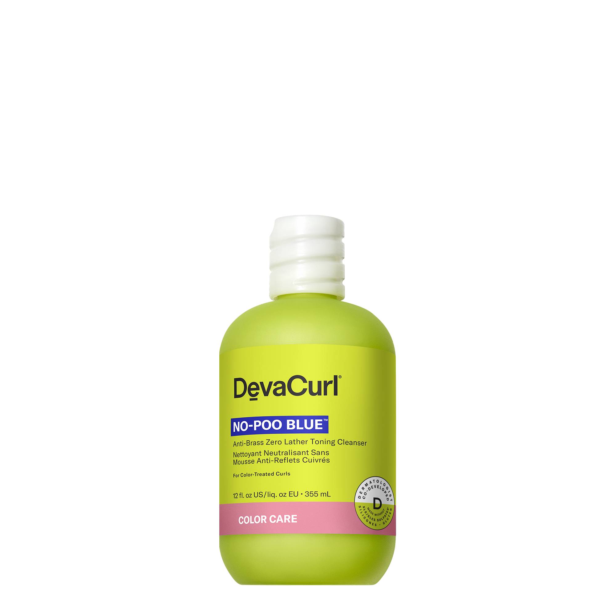 Nettoyant mousse neutralisant No-Poo Blue de la marque DevaCurl Contenance 354ml - 1