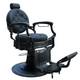 Fauteuil barbier Barock Noir - 1 Fauteuil barbier Barock Noir de la marque Pure Men Tolerance - 1