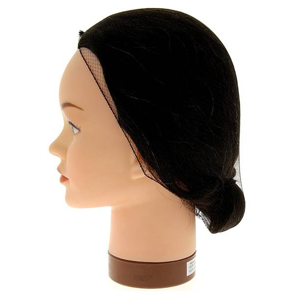 Filets à cheveux fine maille x6 Noir de la marque Coiffeo - 1