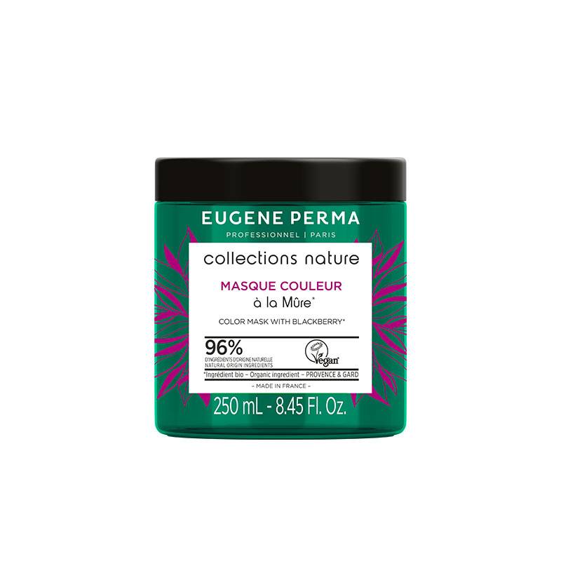 Masque couleur à la Mûre Collections nature de la marque Eugène Perma Contenance 250ml - 1