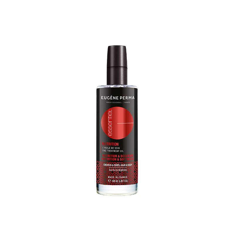 Huile cheveux & corps Nutrition et douceur Keratin Nutrition de la marque Eugène Perma Contenance 100ml - 1