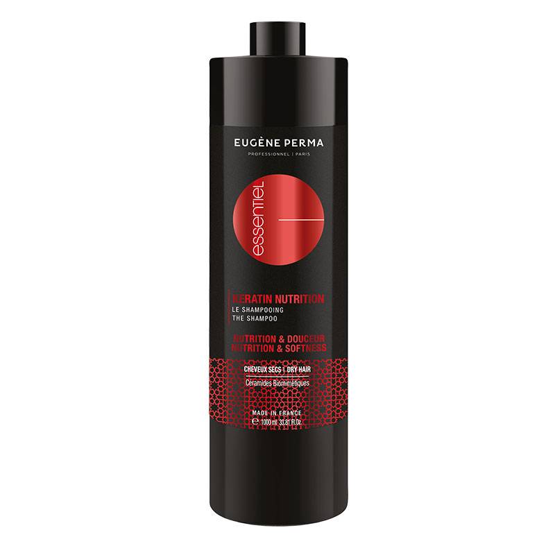 Shampooing nutrition & douceur Keratin Nutrition de la marque Eugène Perma Contenance 1000ml - 1