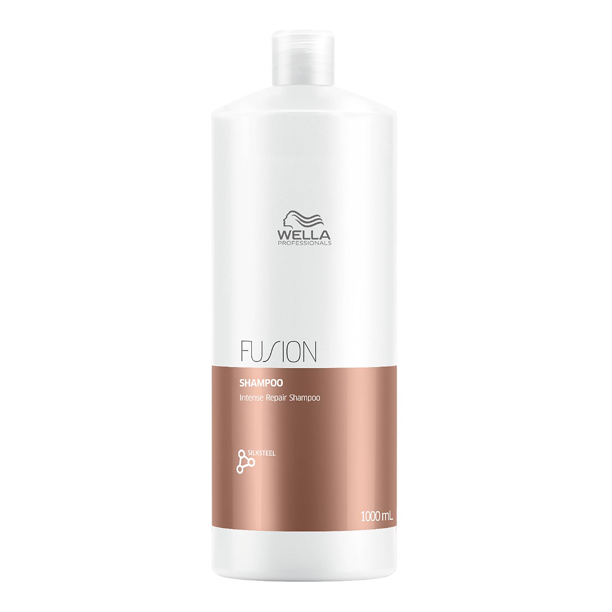 Shampoing réparation intense Fusion de la marque Wella Professionals Contenance 1000ml - 1