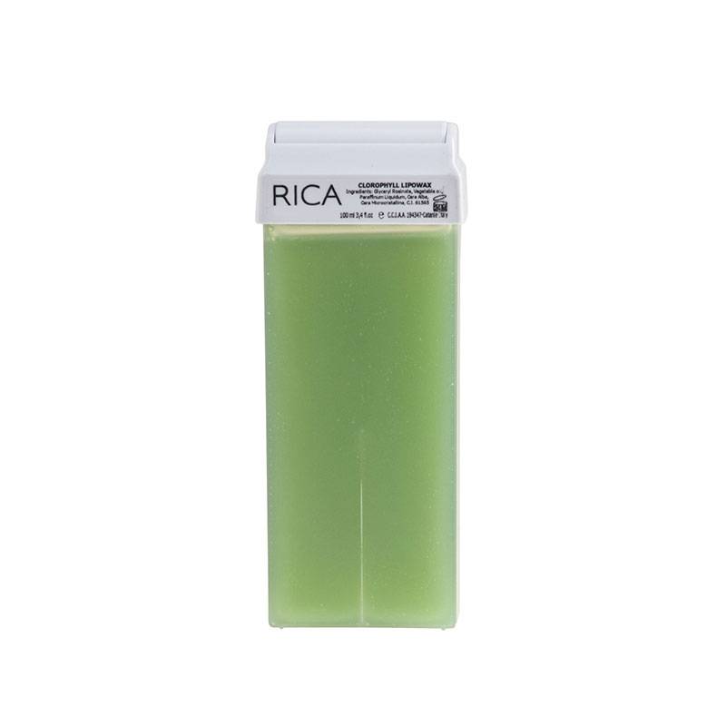 Cartouche cire liposoluble Chlorophylle de la marque Rica Contenance 100ml - 1