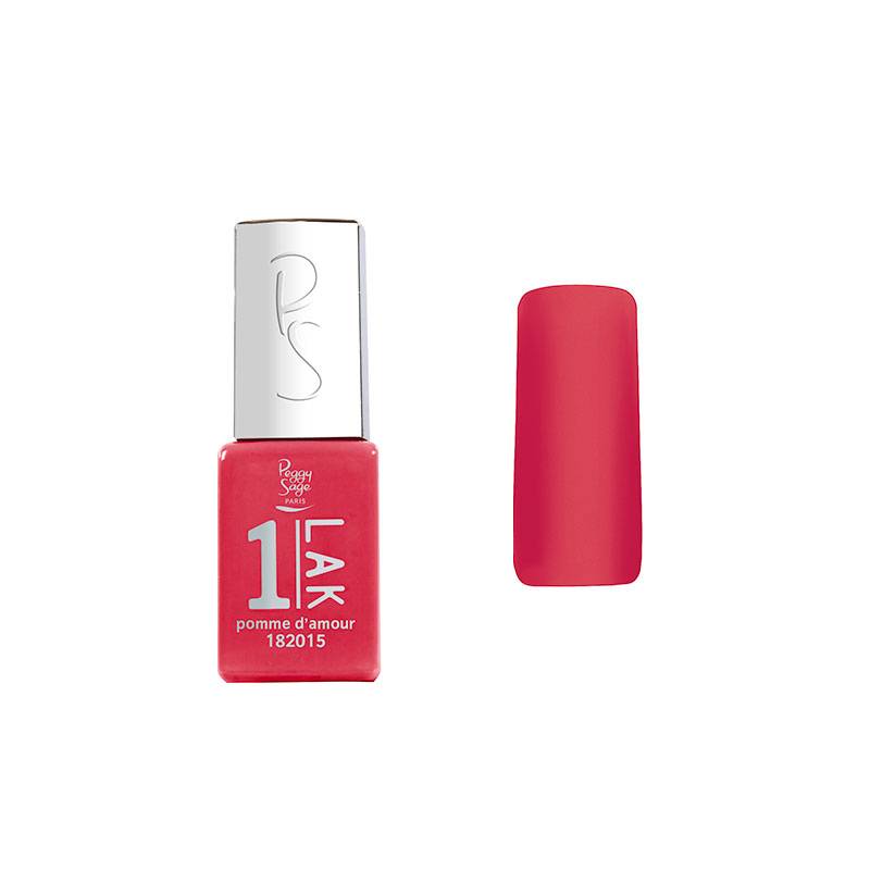 Mini vernis semi-permanent 1-LAK - Pomme d'amour de la marque Peggy Sage Contenance 5ml - 1