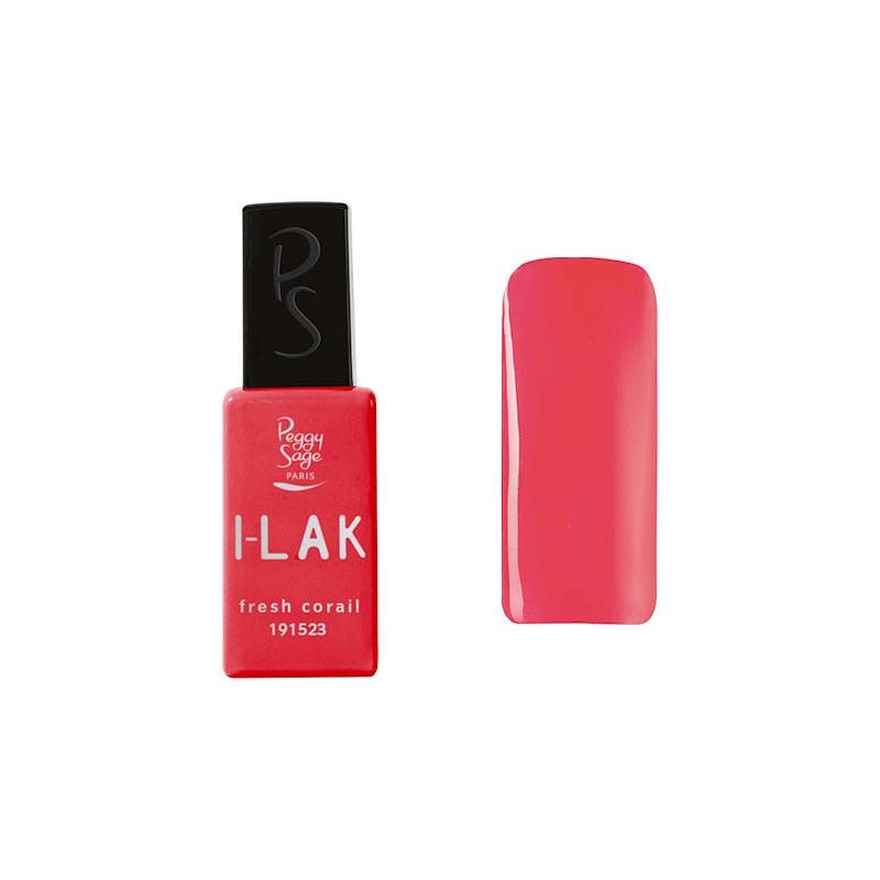 Vernis semi-permanent I-LAK - Fresh Corail de la marque Peggy Sage Contenance 11ml - 1
