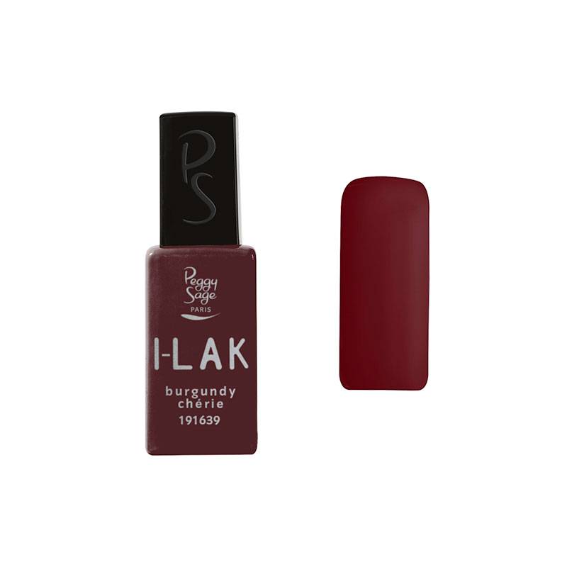 Vernis semi-permanent I-LAK - Burgundy chérie de la marque Peggy Sage Contenance 11ml - 1