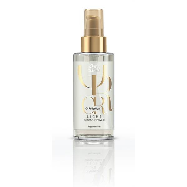 Huile légère révélatrice de lumière Oil Reflections de la marque Wella Professionals Contenance 100ml - 1